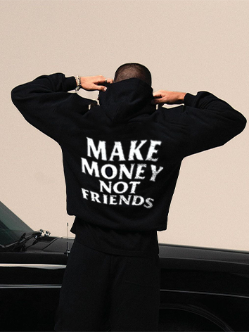 MAKE MONEY NOT FRIENDS HOODIE®
